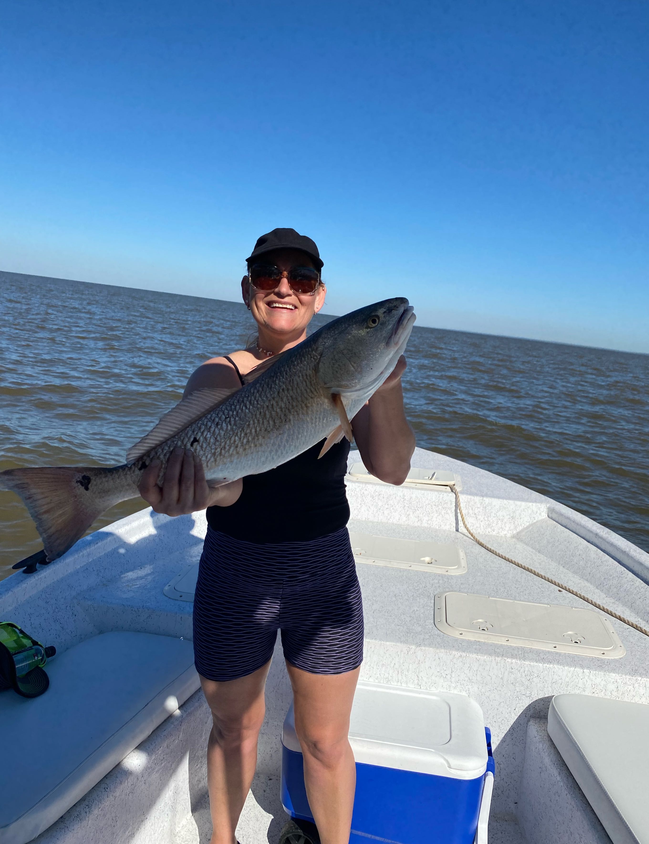 Upper slot size redfish caught on a 4 hour trip 