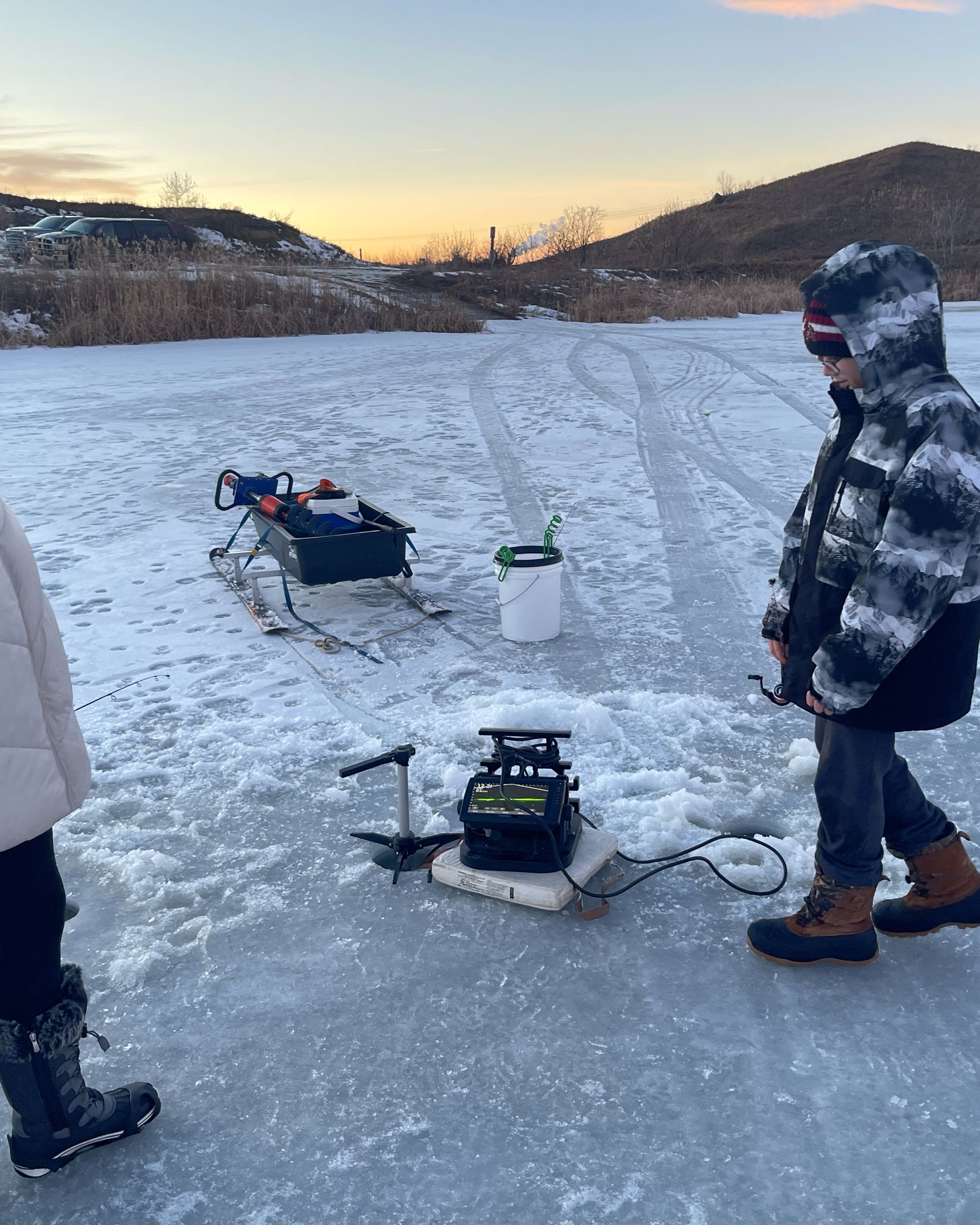 Scenic view of Hazelton during a fishing trip