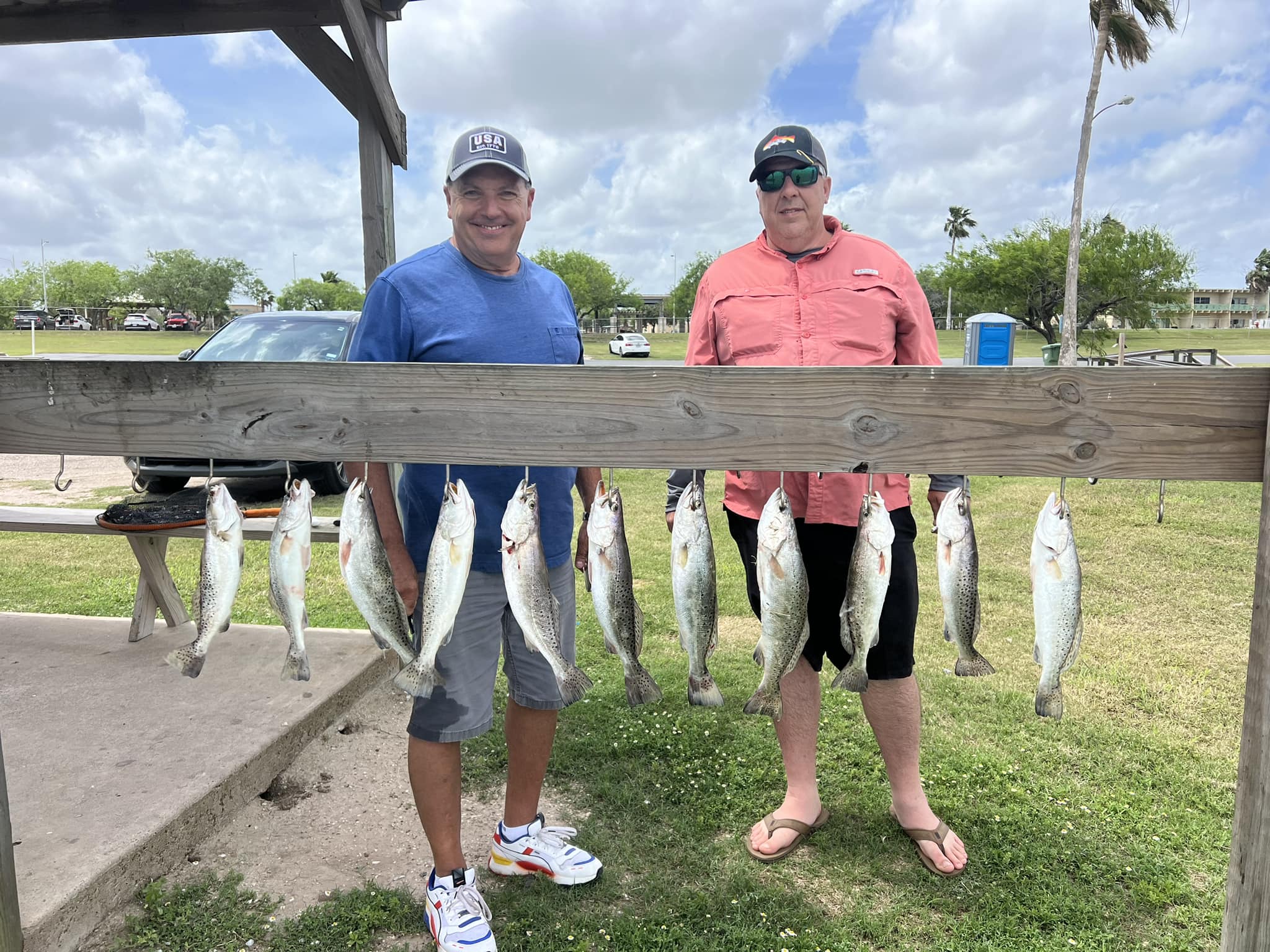 11 spotted weakfish caught during fishing trip at South Padre Island