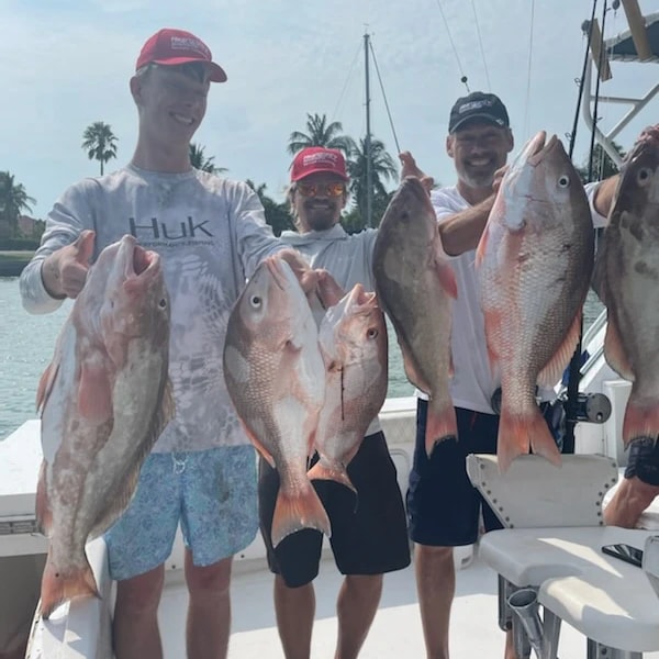 6 fish caught fishing in FL