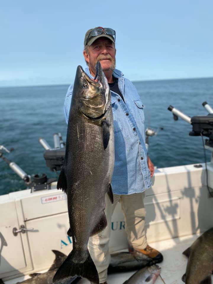 Chinook Salmon in Lake Ontario, FL