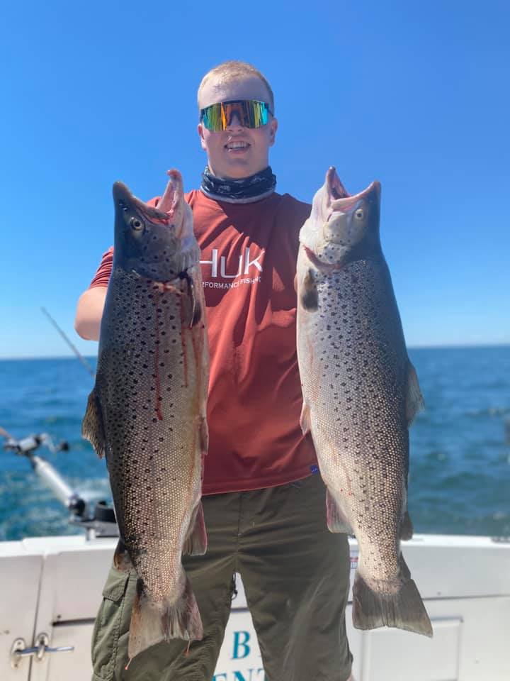 Brown Trout in Lake Ontario, FL