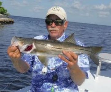 Angler with big fish in Florida