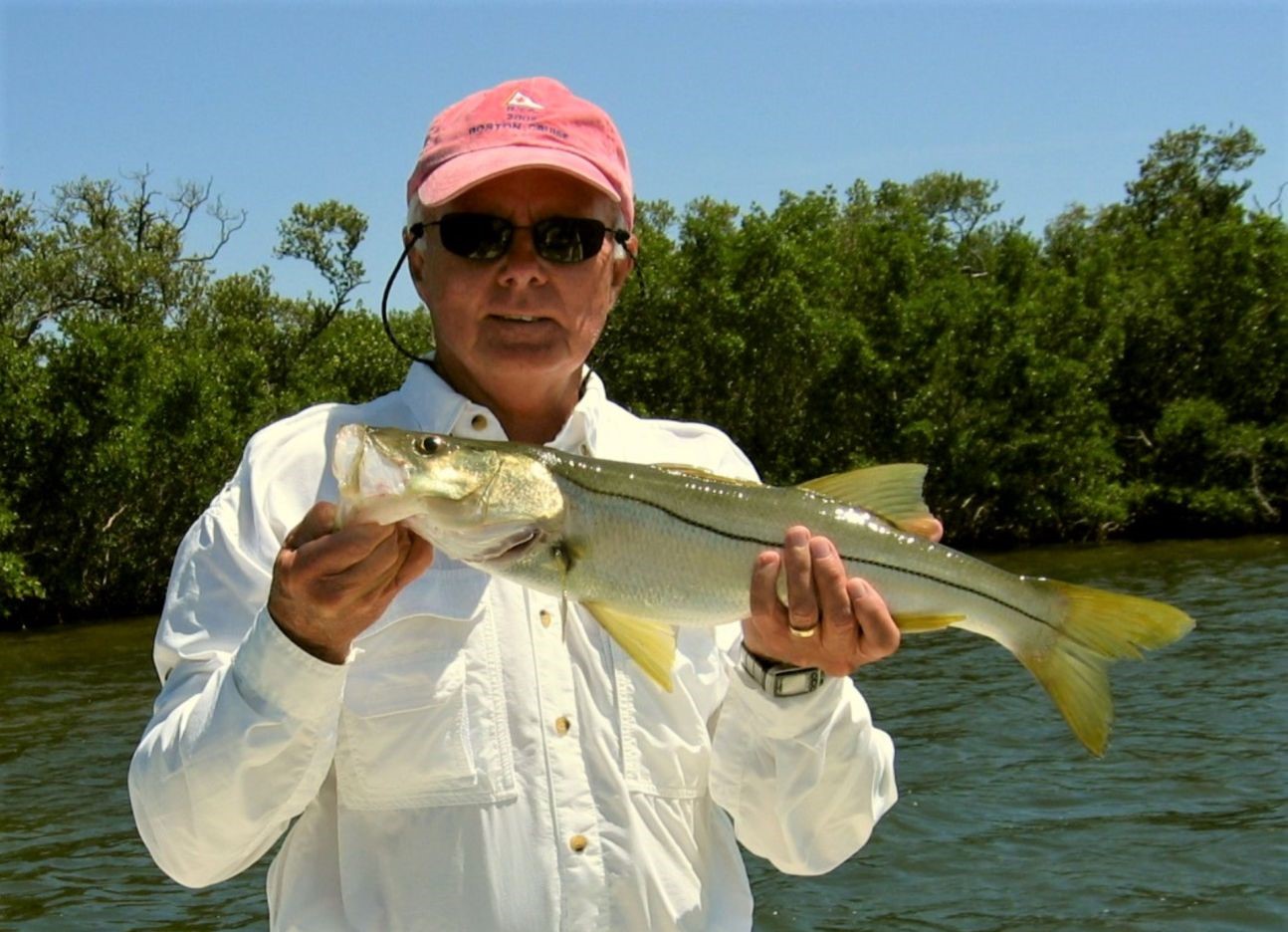 Snook, a great 20-inch fish caught while fishing in FL