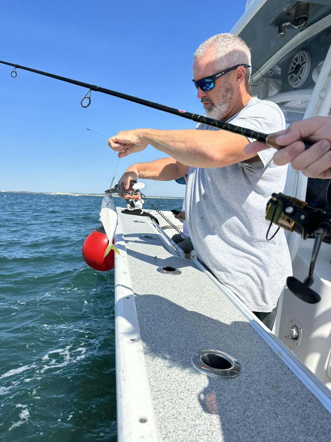 Angler fishing in Jacksonville