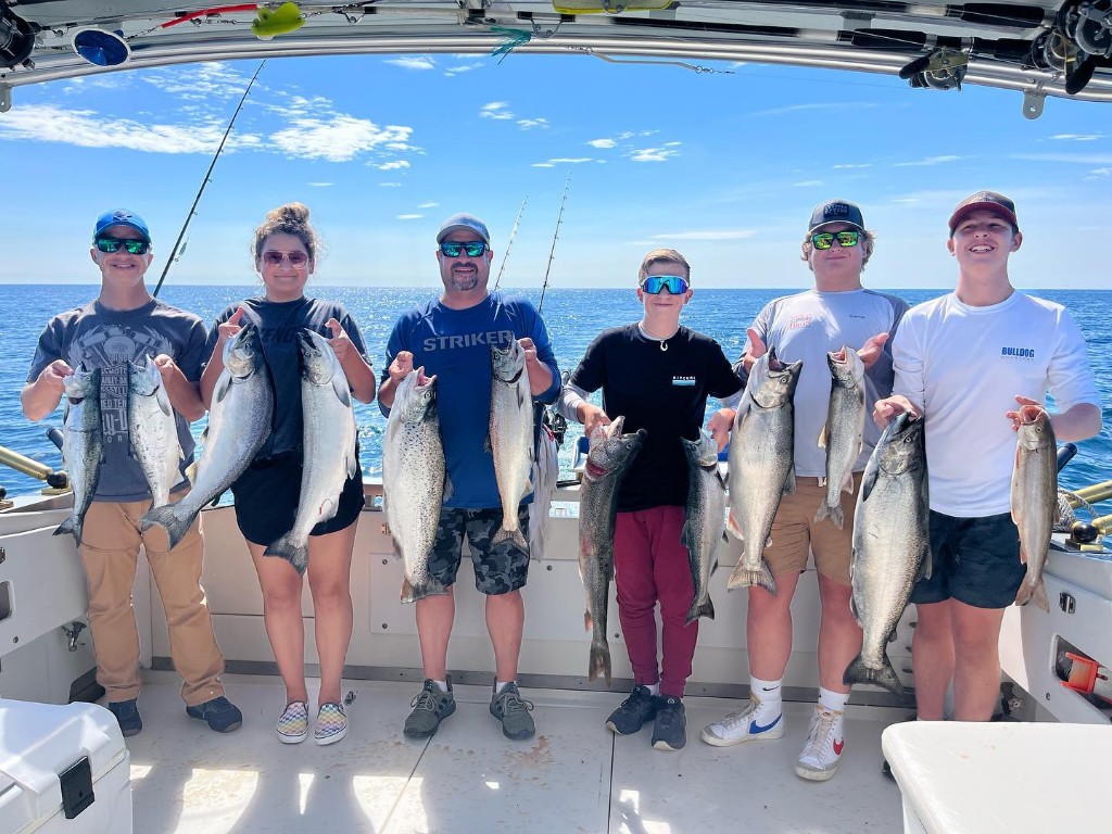 Anglers with 10 big fish caught in WI