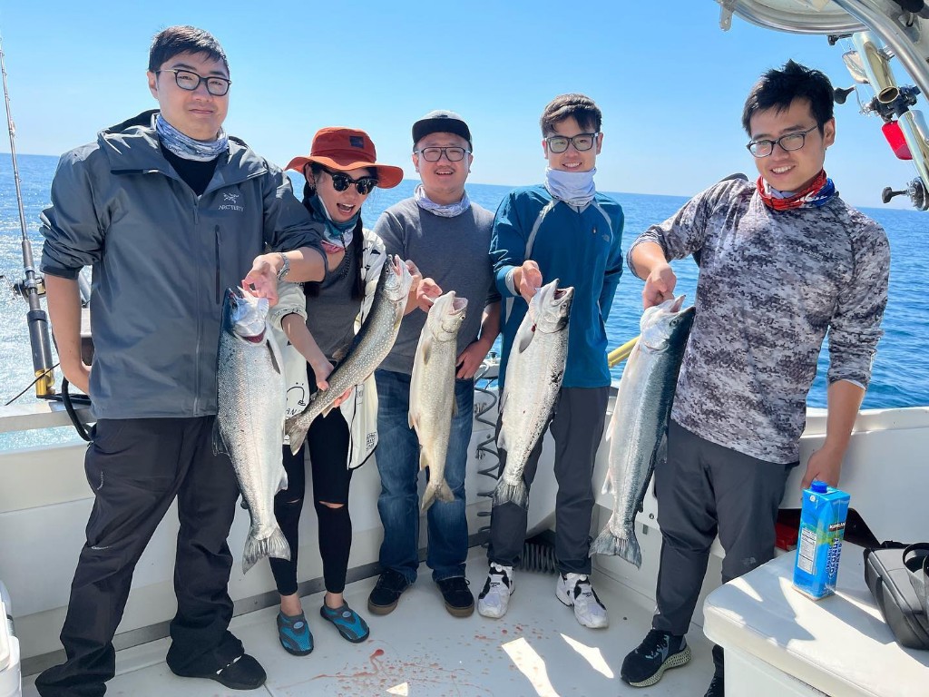 5 fish caught in Milwaukee