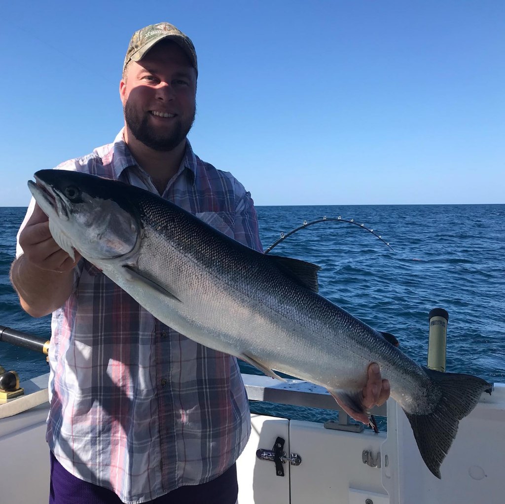 Catch of the day - rainbow trout from WI