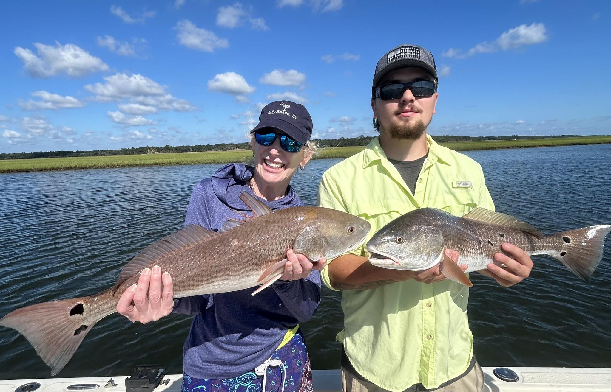 Two anglers fishing in Florida