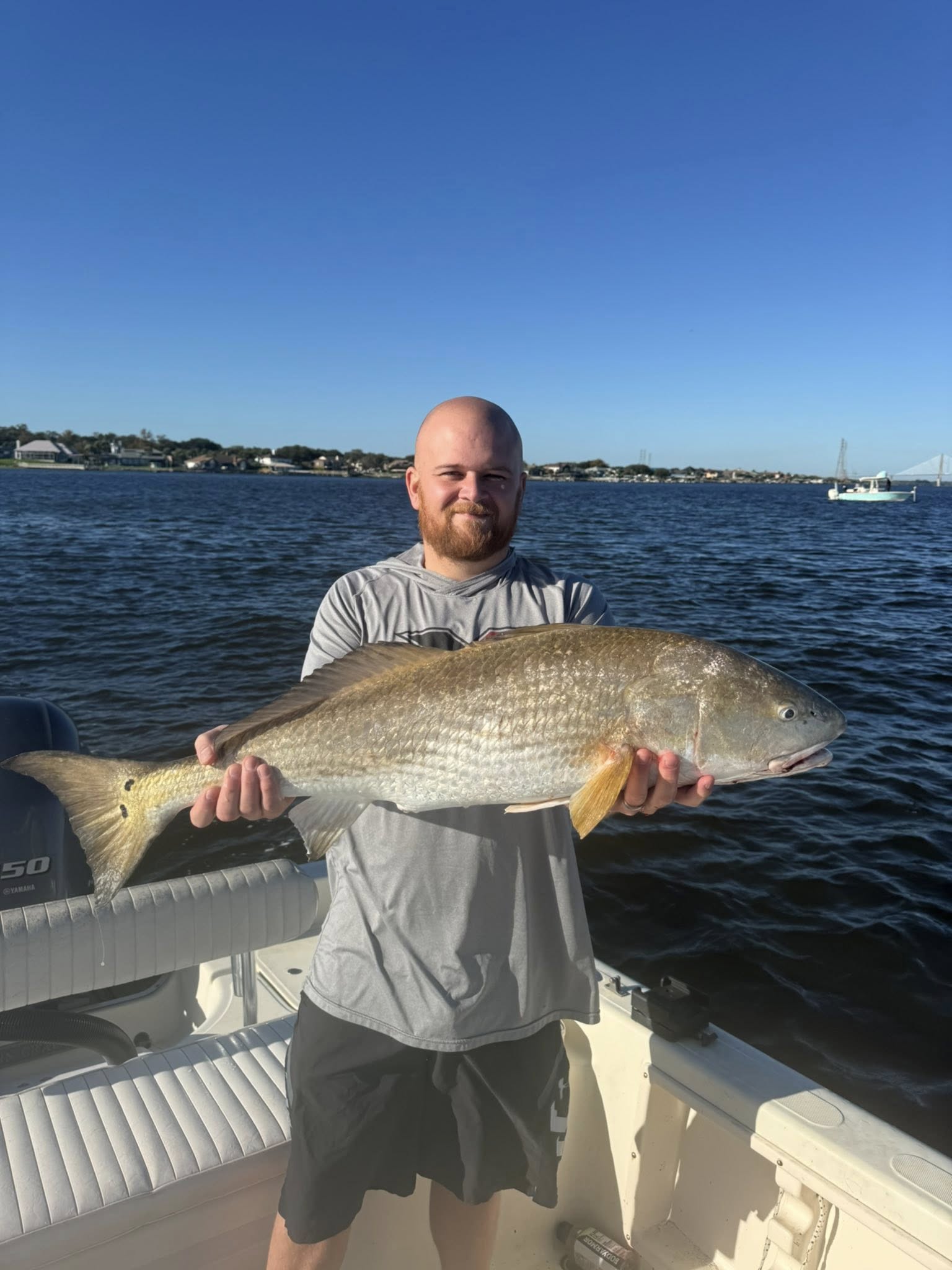 Redfish caught while fishing in FL