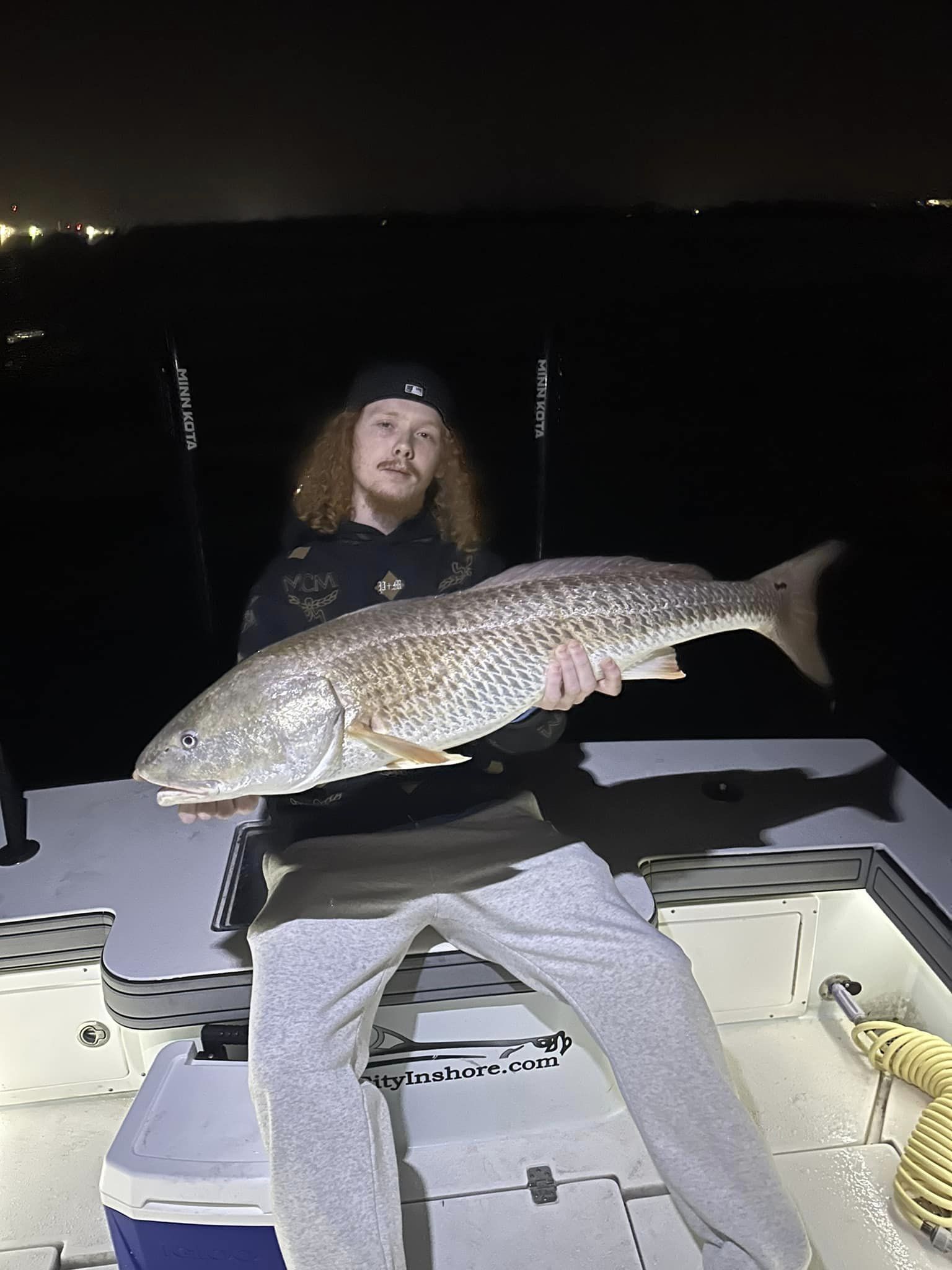 Redfish caught while fishing in Panama City