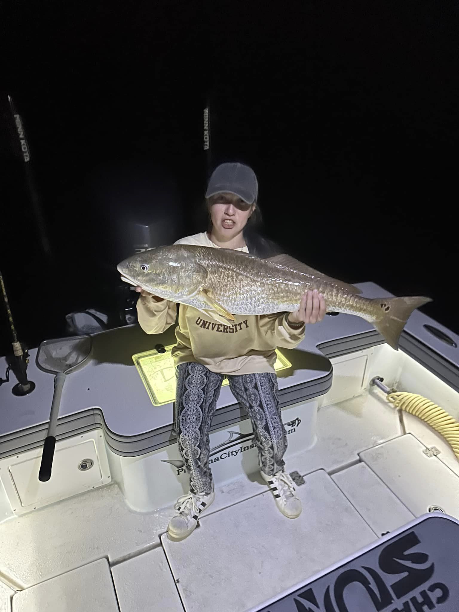 Redfish catch in Panama City