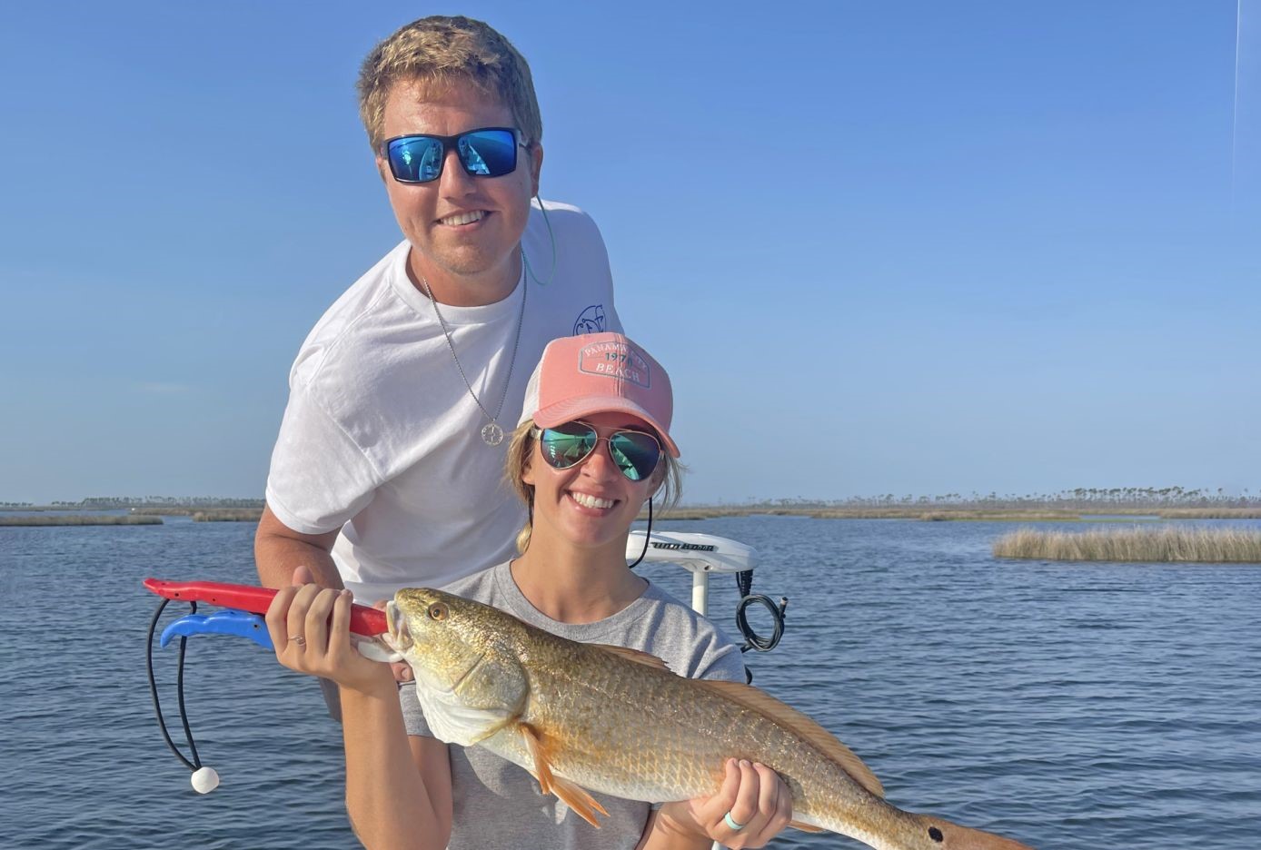 Redfish caught while fishing in FL