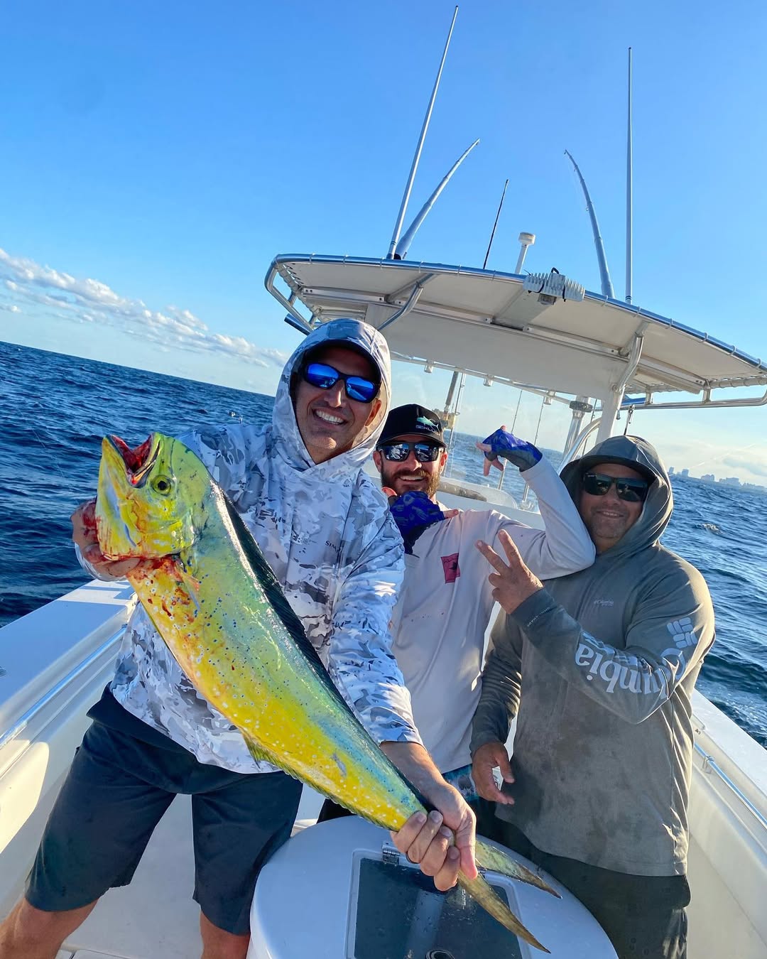 3 people fishing in FL
