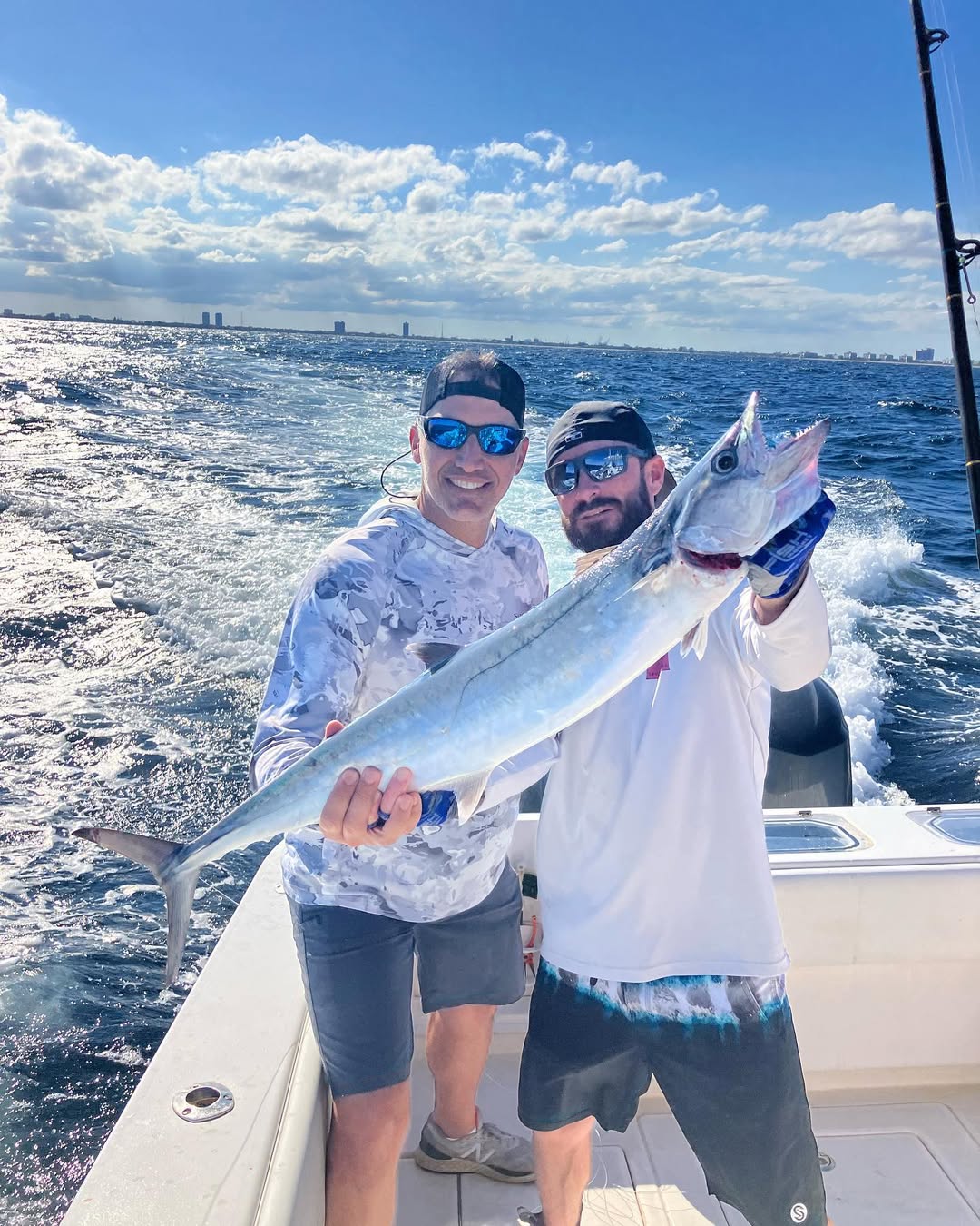Two anglers fishing in Lantana