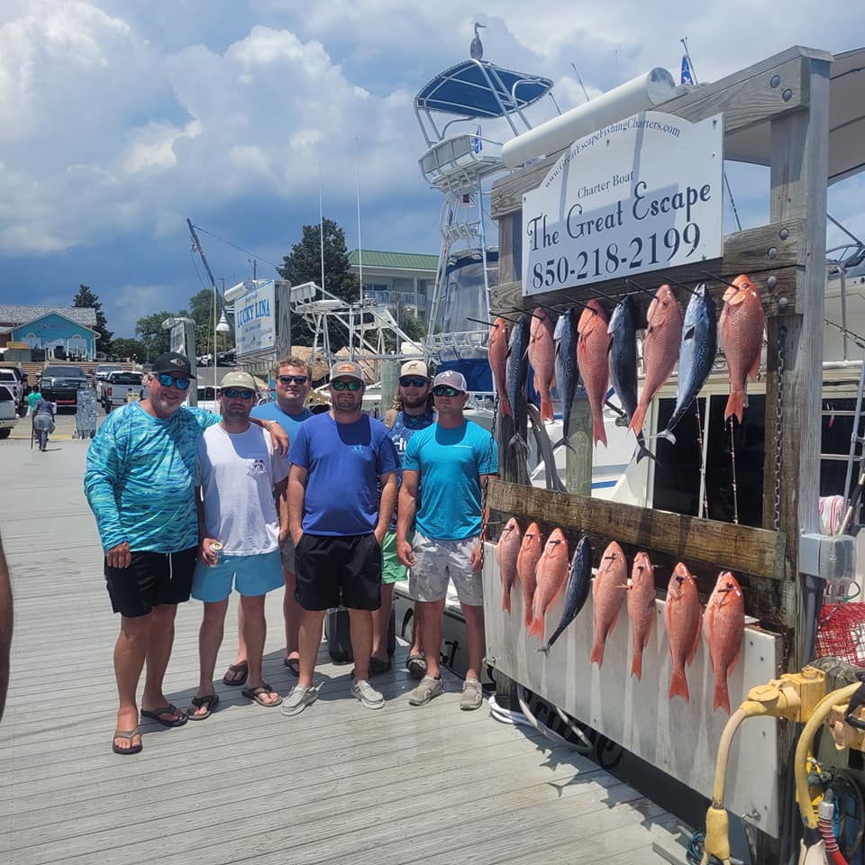 3 fishing in Destin