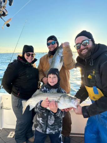 4 people fishing in NJ