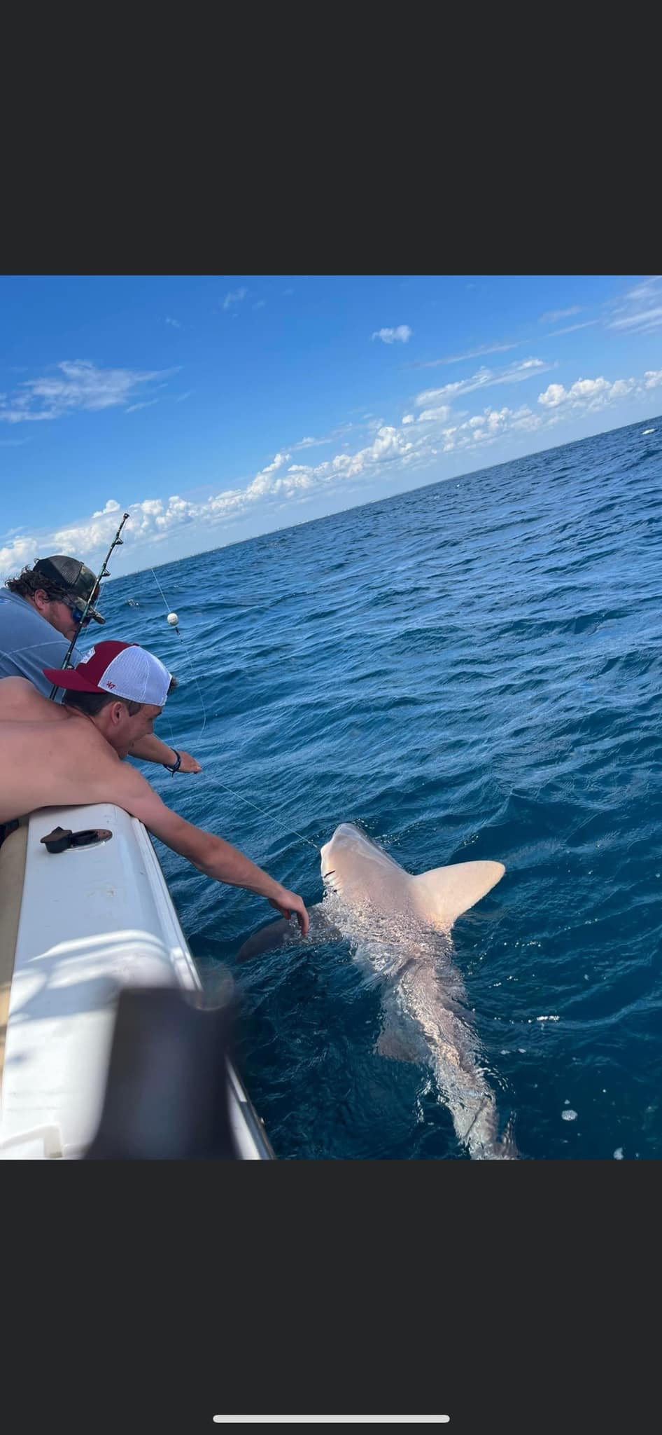 A person fishing in FL