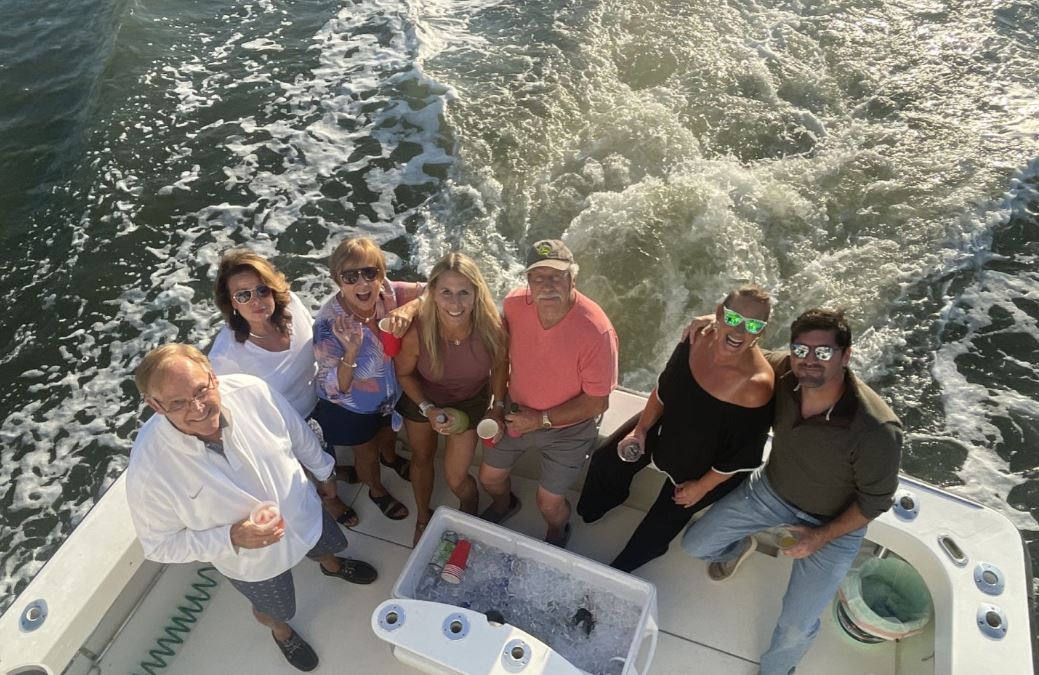 6 people fishing in VA