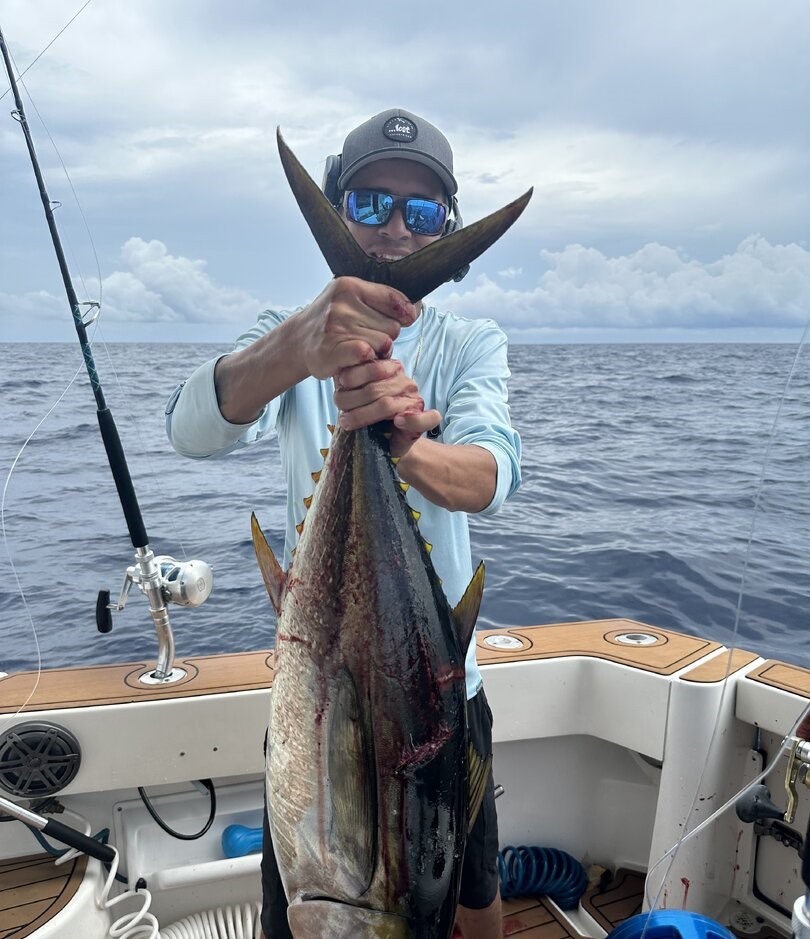 Blackfin Tuna fishing in Quepos