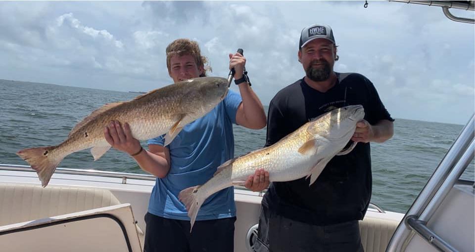 Redfish, 31-inch, fishing in Galveston