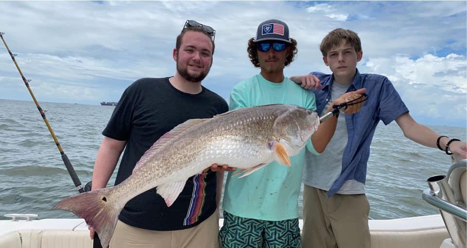 A single redfish caught in TX.