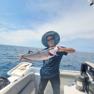 A person fishing in FL