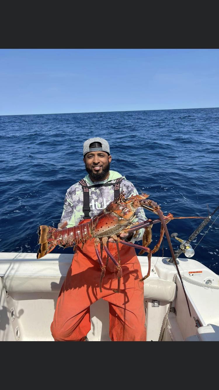 Lingcod fish caught while fishing in NC
