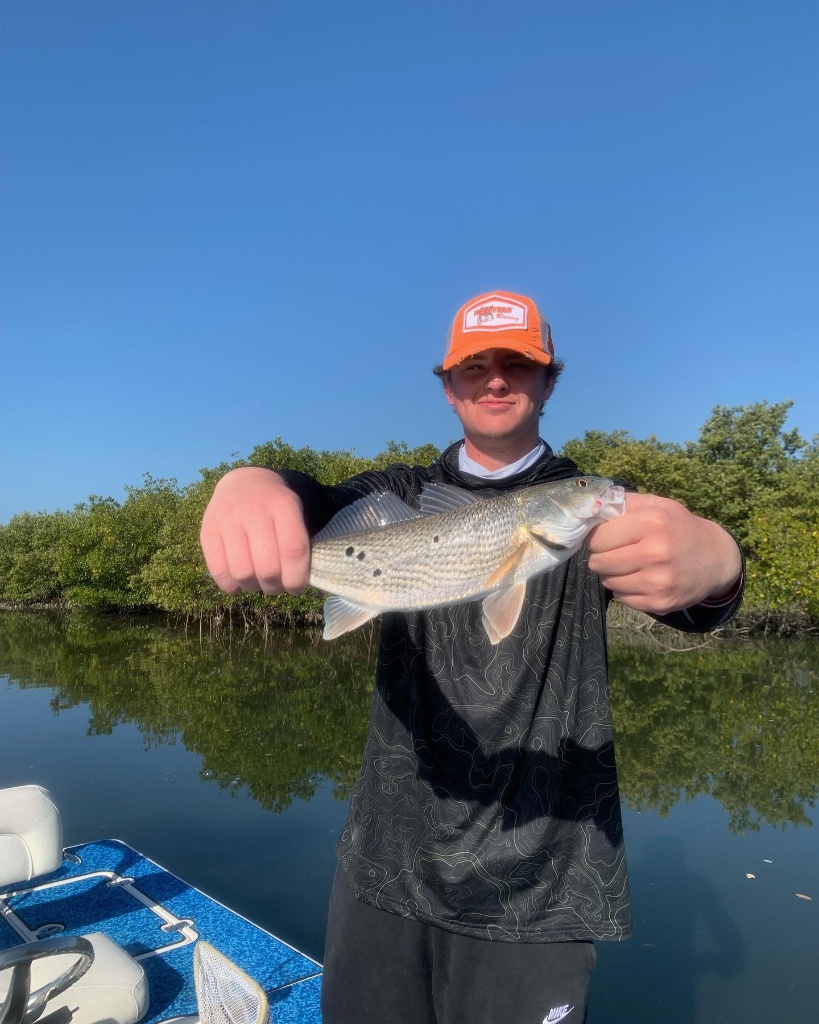 Redfish caught at Daytona Beach