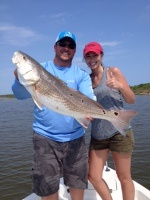 A person fishing in TX