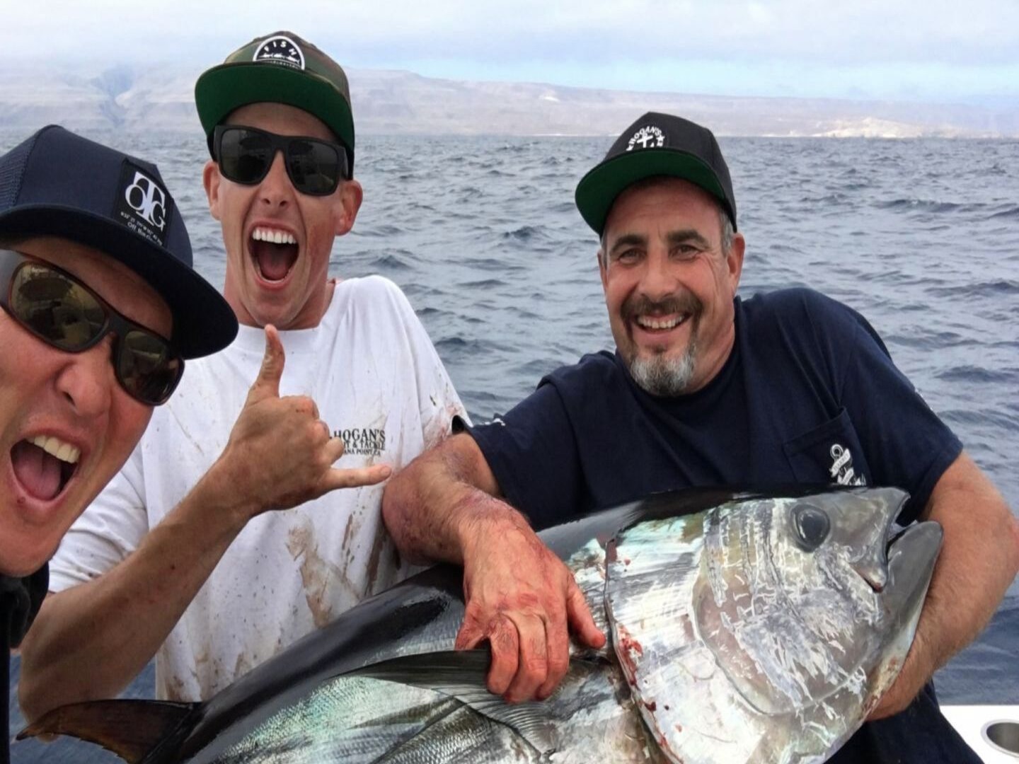 Blackfin tuna caught while fishing in Dana Point