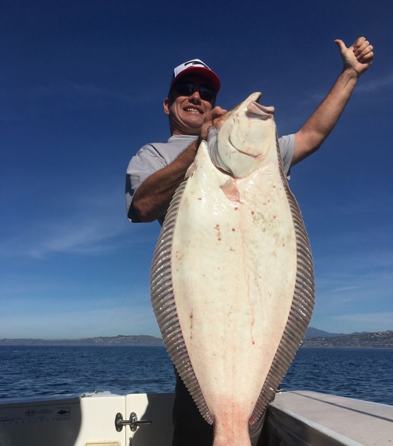 Angler fishing in Dana Point