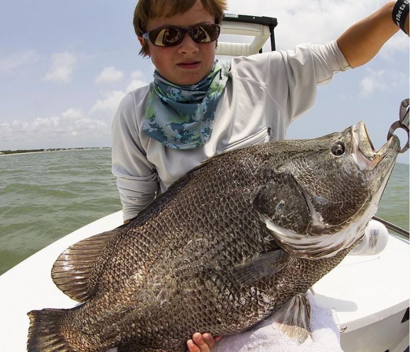 Lone angler in Apalachicola