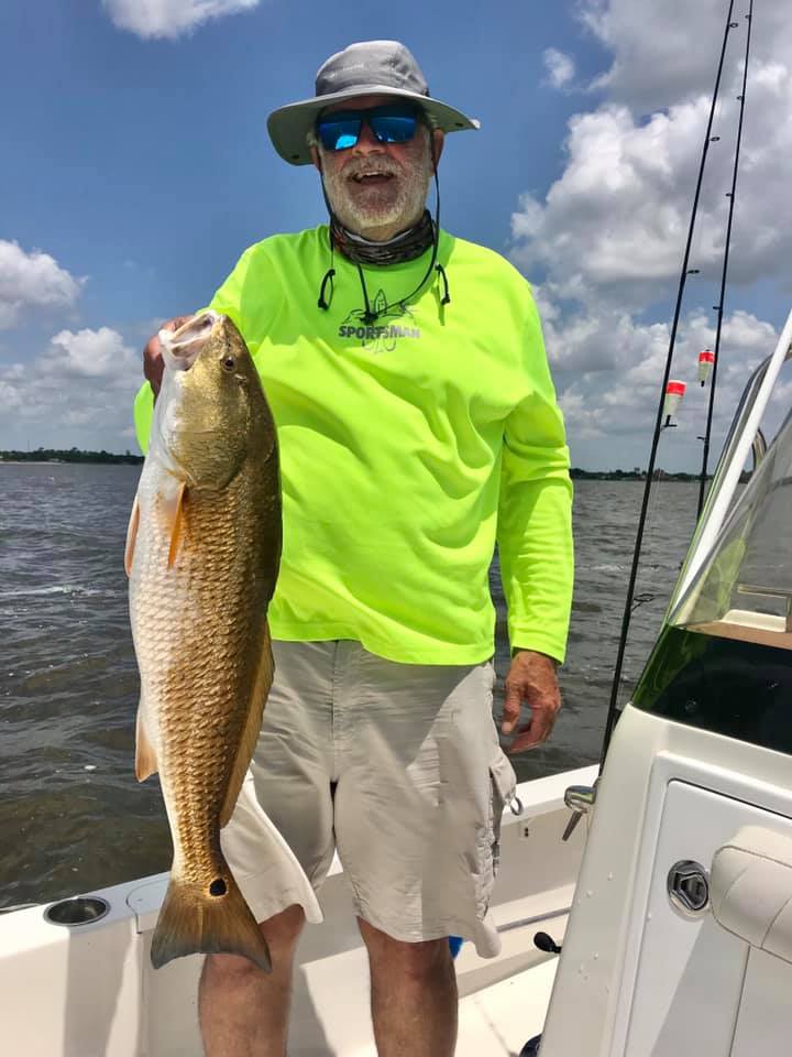 Redfish caught in LA