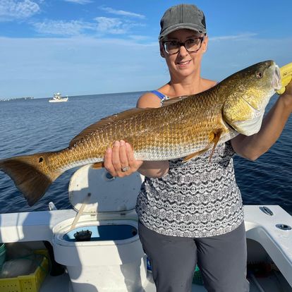 Redfish caught while fishing in FL
