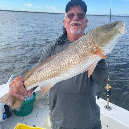 A person fishing in Florida