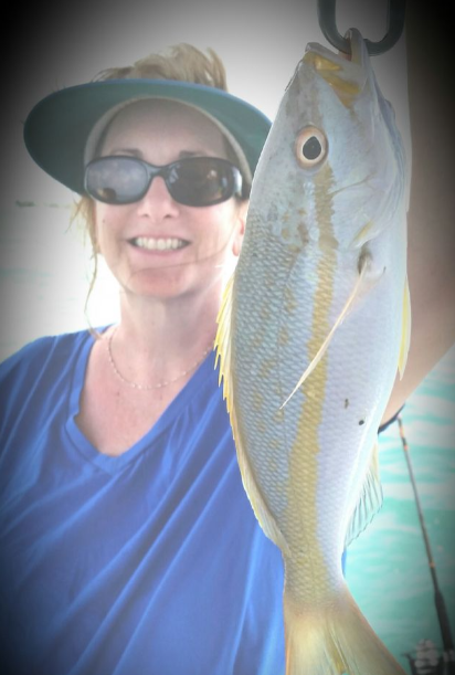 Angler with a fish in FL