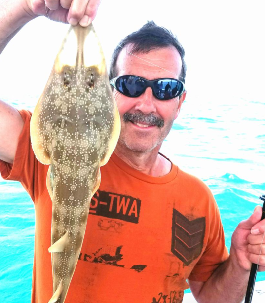 Angler with one 16-inch fish in Florida