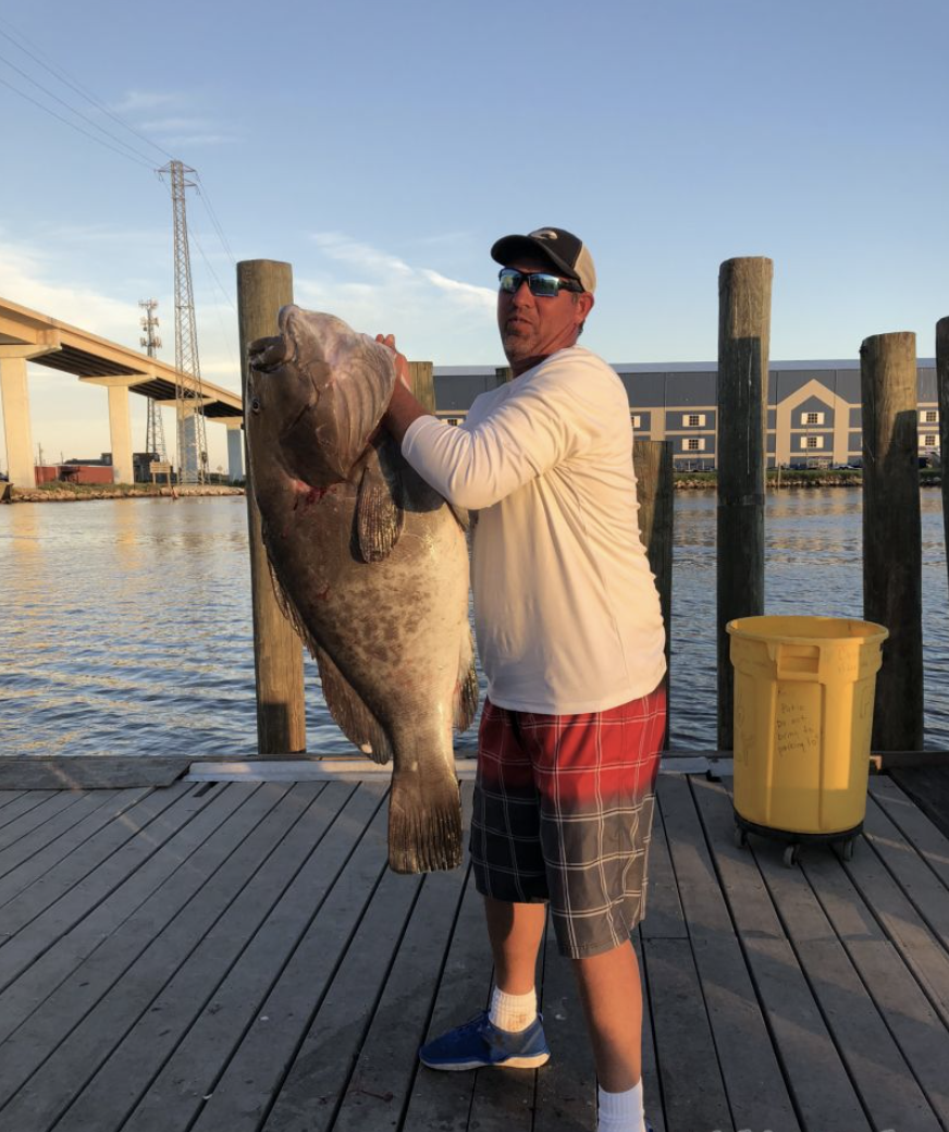 Angler enjoys great fishing in Freeport