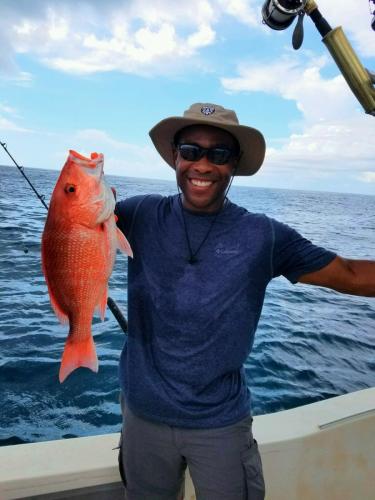 Lone angler fishing in Texas