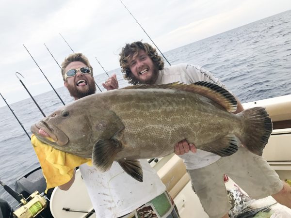 Two people fishing in Sarasota