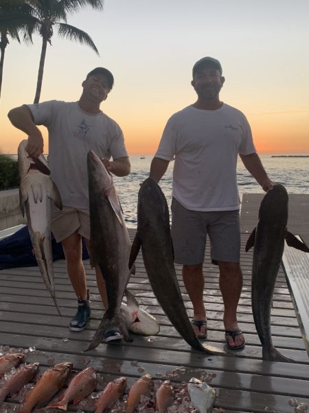 4 big fish caught during fishing trip in Sarasota