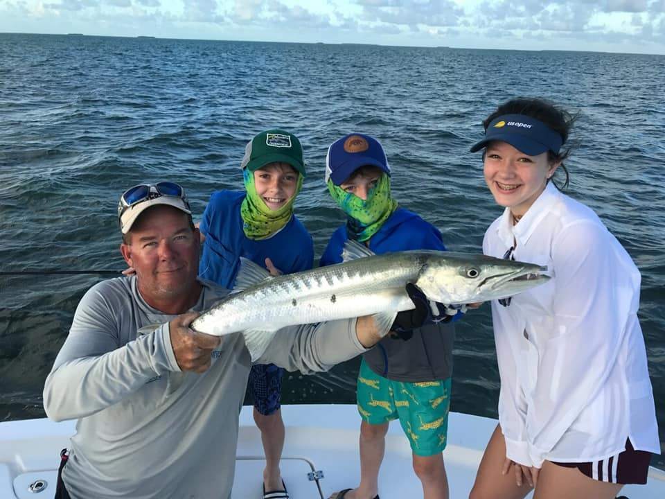 Great Barracuda, a 34-inch fish, caught in Islamorada