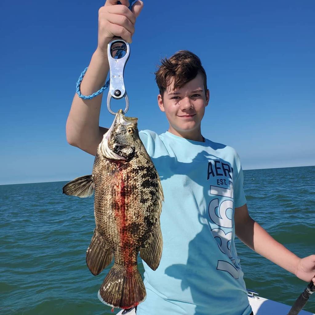 Angler with 19-inch fish in Florida