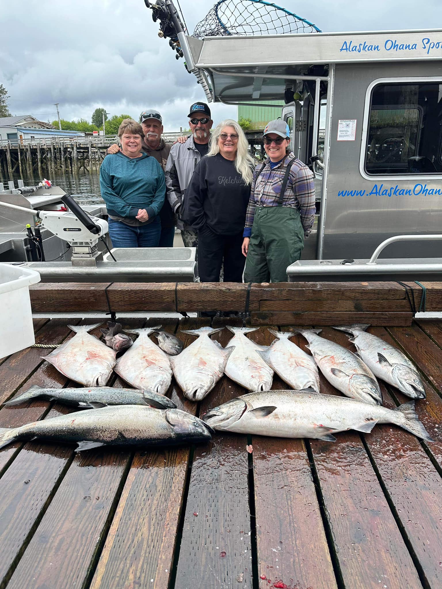 3 big fish caught while fishing in Craig
