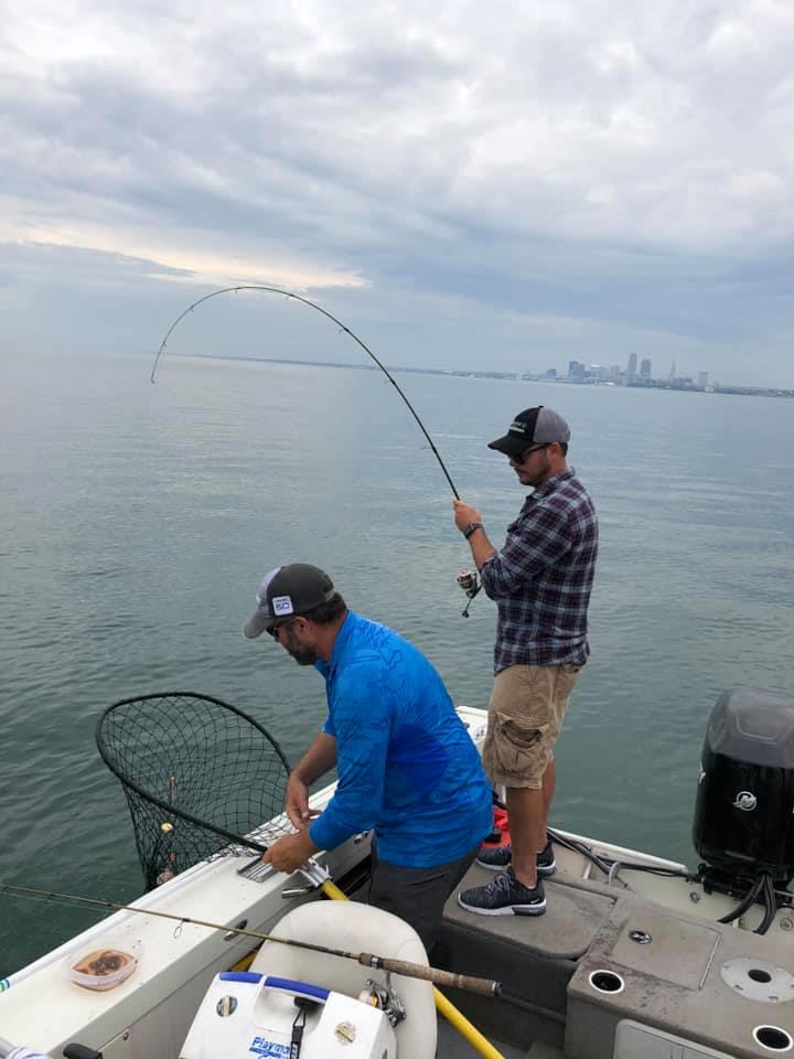 Angler with big catch in OH