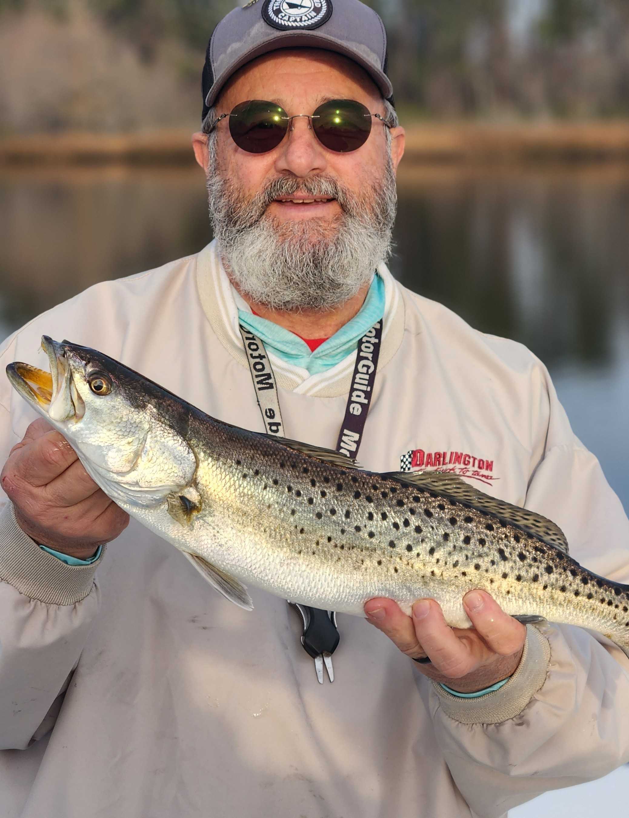 Angler fishing in North Carolina