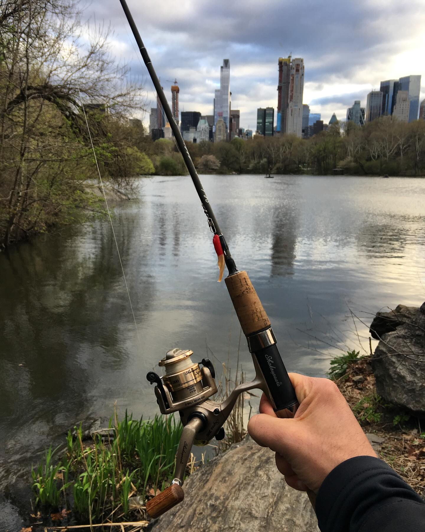 Fishing adventure in Manhattan