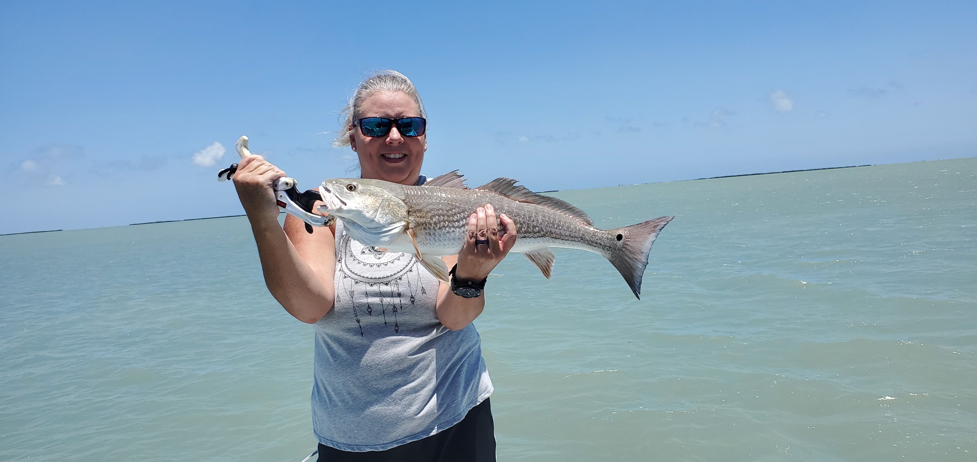 Redfish caught at South Padre Island