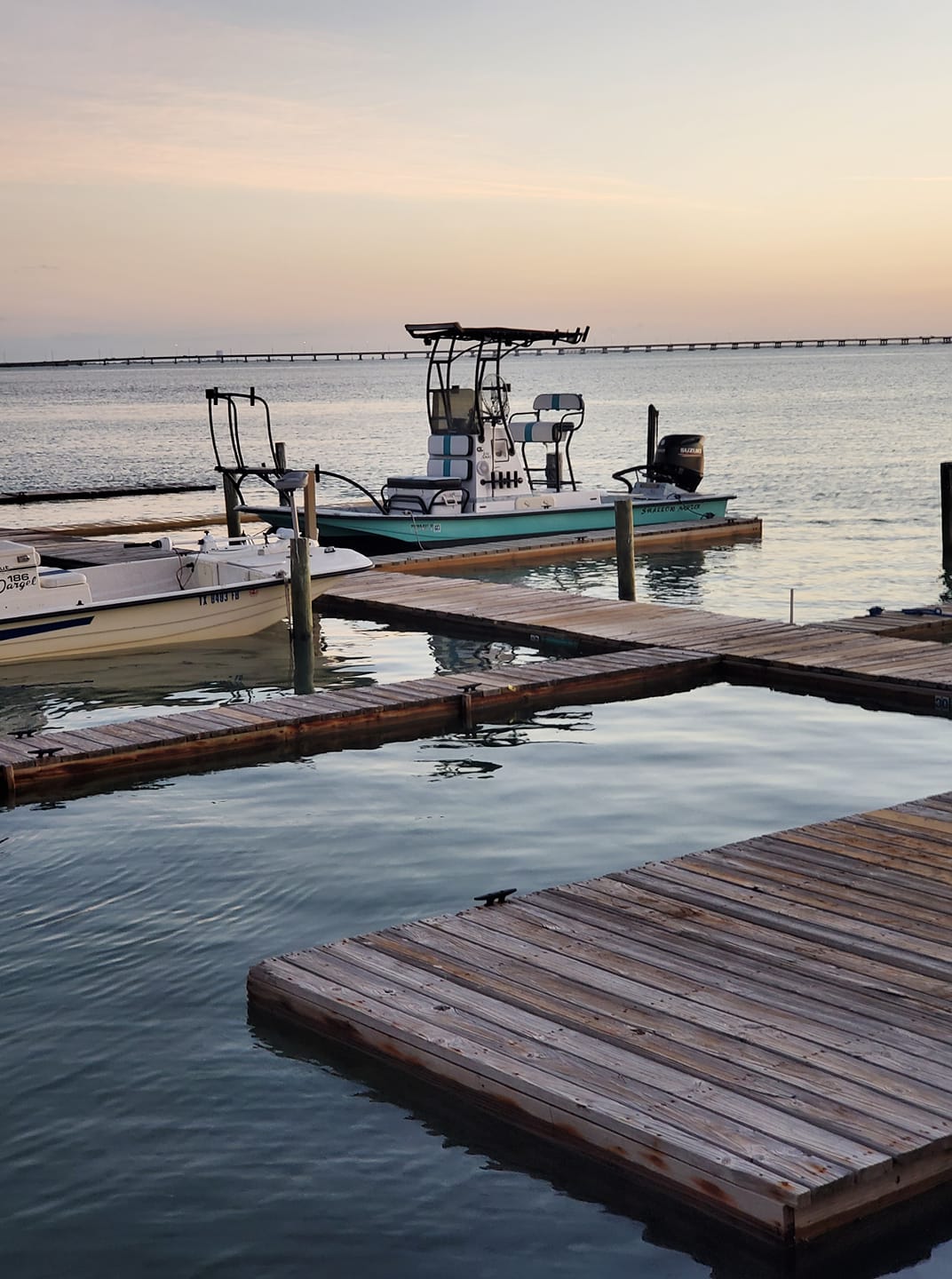 Scenic view of South Padre Island coastline